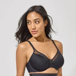 Bali One Smooth U® Ultra Light Convertible Full Coverage T-Shirt Underwire Full Coverage Bra 3439
