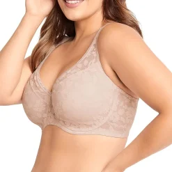 Bali Passion For Comfort Comfy Glam Underwire Full Coverage Bra Df6590