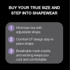 Bali Passion For Comfort Minimizer Body Shaper Df1009