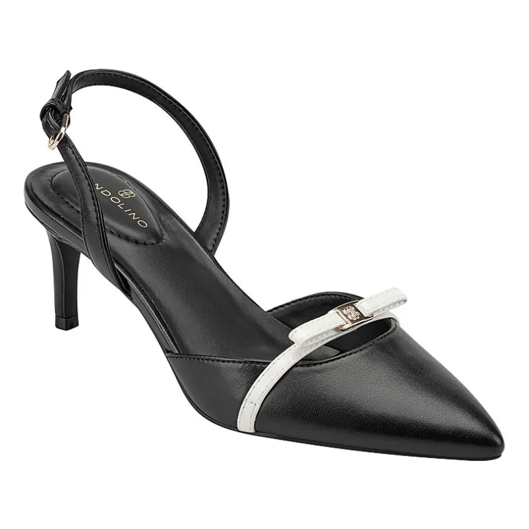 BANDOLINO Pracen Womens Pointed Closed Toe Cone Heel Pumps