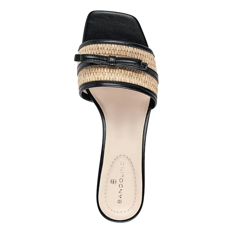 BANDOLINO Womens Cantona Heeled Sandals
