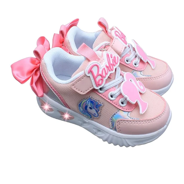 Barbie Light-Up Toddler Girls Barbie Sneakers