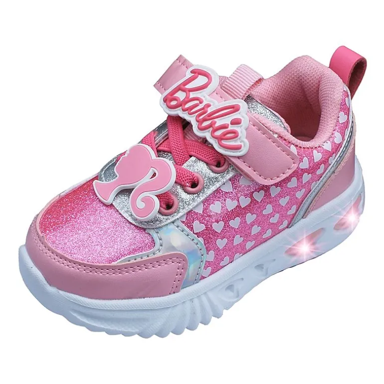 Barbie Light-Up Toddler Girls Barbie Sneakers