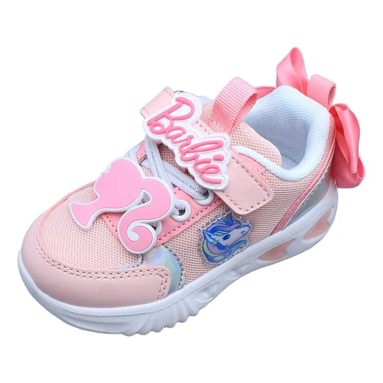 Barbie Light-Up Toddler Girls Barbie Sneakers