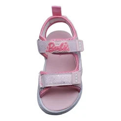 Barbie Light Up Toddler Girls Barbie Adjustable Strap Footbed Sandals