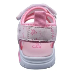 Barbie Light Up Toddler Girls Barbie Adjustable Strap Footbed Sandals