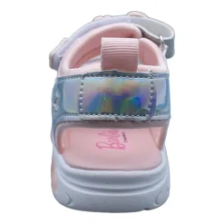 Barbie Light Up Toddler Girls Barbie Adjustable Strap Footbed Sandals