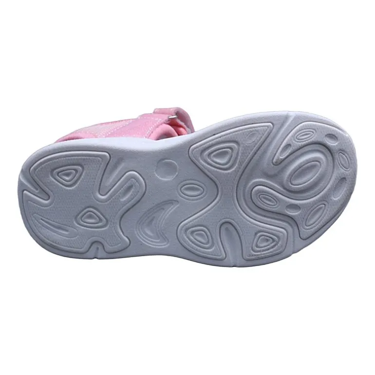 Barbie Light Up Toddler Girls Barbie Adjustable Strap Footbed Sandals
