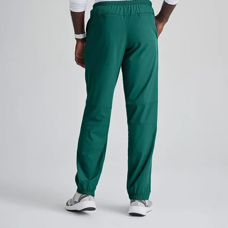 Barco One 0217 Amplify 7-Pocket Zip-Fly Mens Big and Tall Tag Free Stretch Fabric Moisture Wicking Scrub Pant