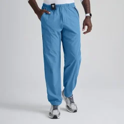 Barco One 0217 Amplify 7-Pocket Zip-Fly Mens Big and Tall Tag Free Stretch Fabric Moisture Wicking Scrub Pant
