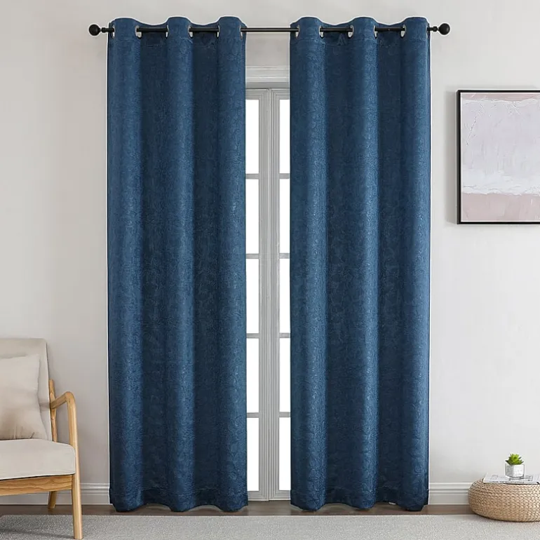 Bard Grommet Top Blackout Set of 2 Curtain Panel