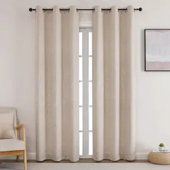 Bard Grommet Top Blackout Set of 2 Curtain Panel