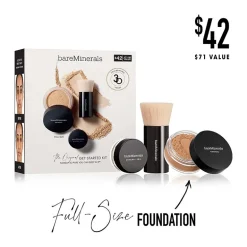bareMinerals The Original Get Started Kit 3-Piece Mineral Makeup Set
