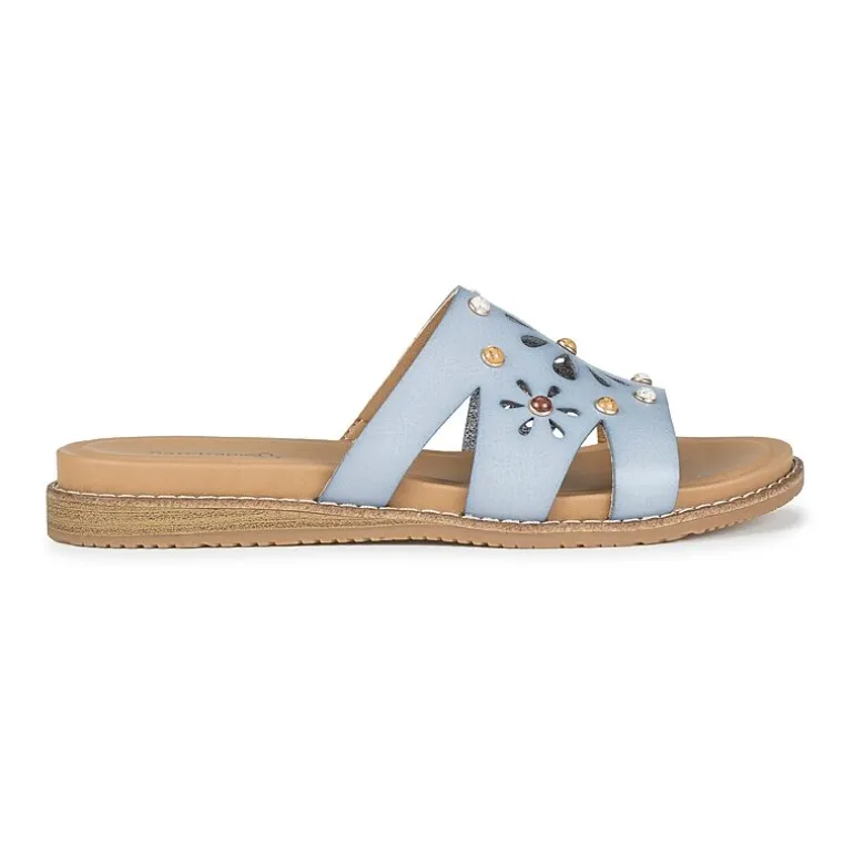 Baretraps Womens Nadina Slide Sandals