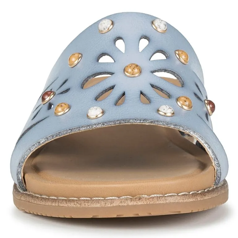 Baretraps Womens Nadina Slide Sandals