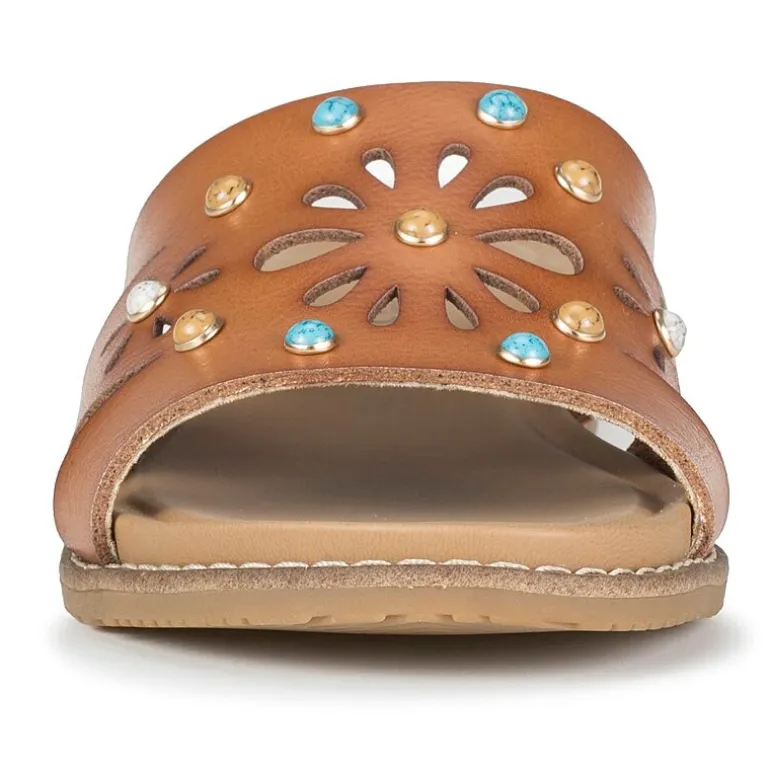 Baretraps Womens Nadina Slide Sandals
