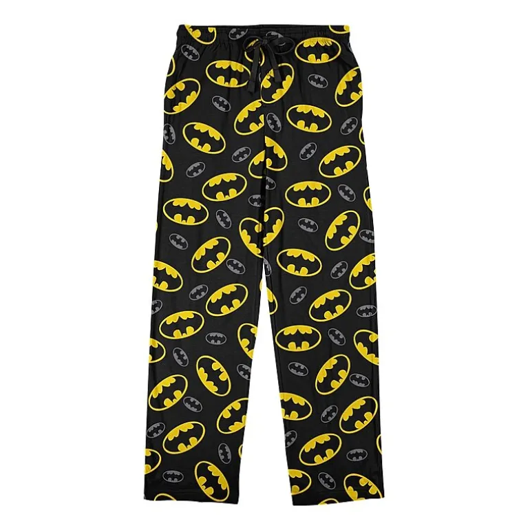 Batman Mens Fleece 1 Pair Pajama Pants