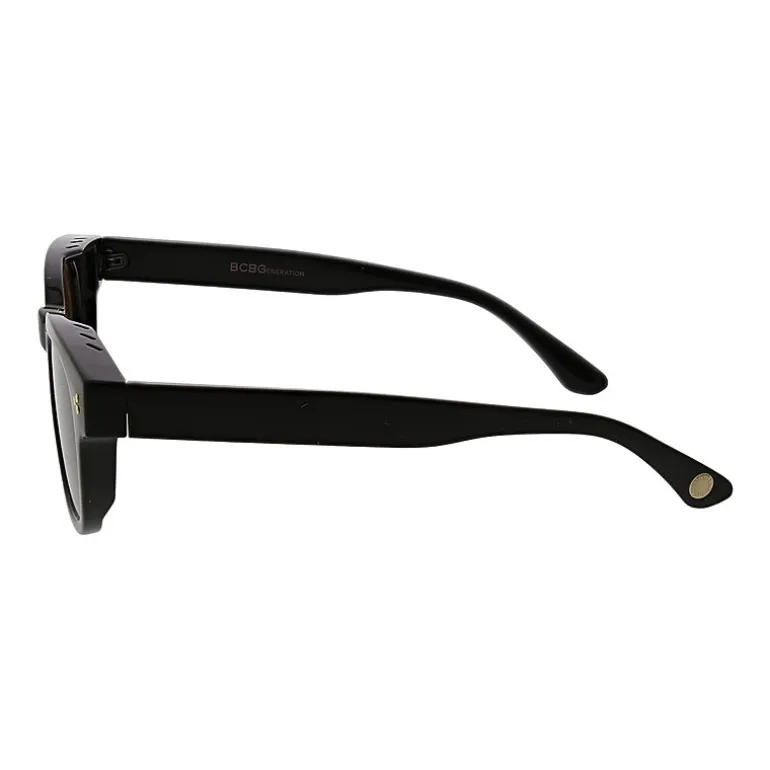 BCBGeneration Retro Wayfarer Womens UV Protection Square Sunglasses