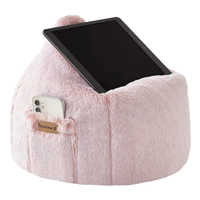 Bearpaw Artesia Lap Pouf Round Throw Pillow