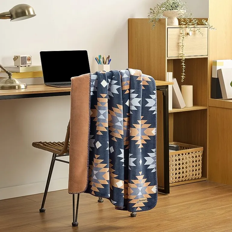 Bearpaw Canyon Reversible Coco Plush Throw