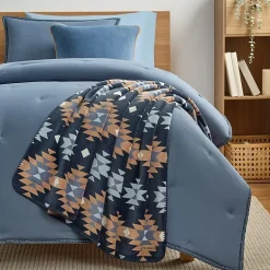Bearpaw Canyon Reversible Coco Plush Throw