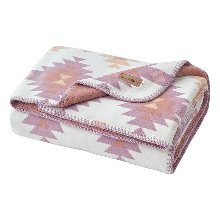 Bearpaw Canyon Reversible Coco Plush Throw