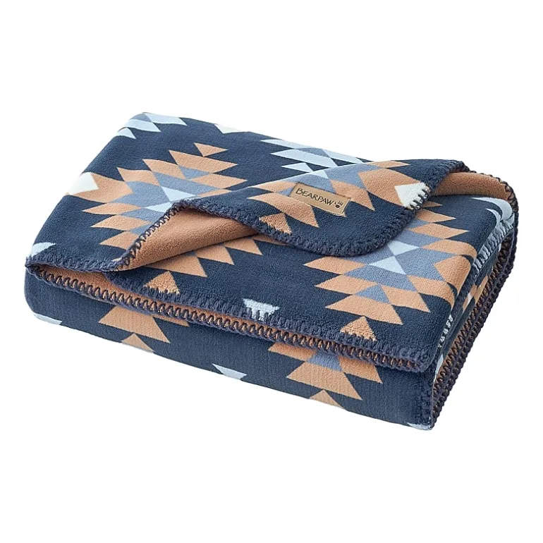 Bearpaw Canyon Reversible Coco Plush Throw