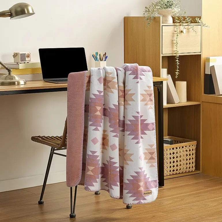 Bearpaw Canyon Reversible Coco Plush Throw