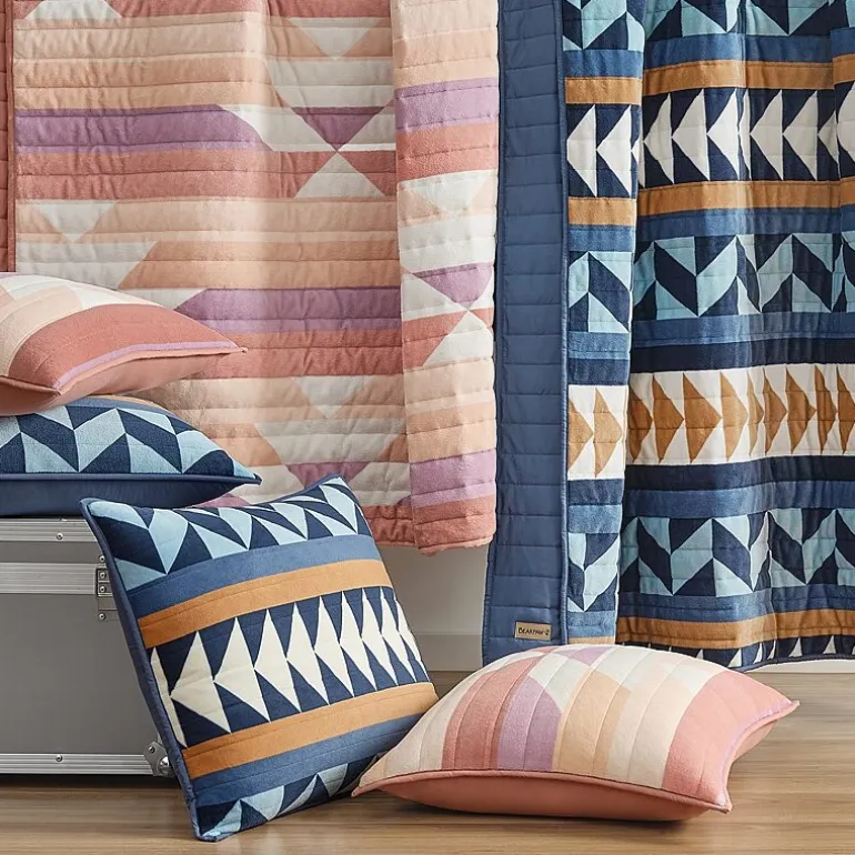 Bearpaw Connor Coco Flannel Reversible Quilt Set
