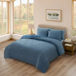 Bearpaw Layton  Plush Reversible Comforter Set