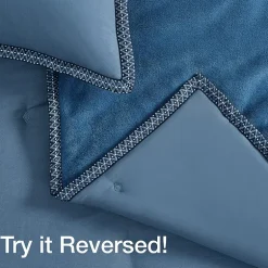 Bearpaw Layton  Plush Reversible Comforter Set