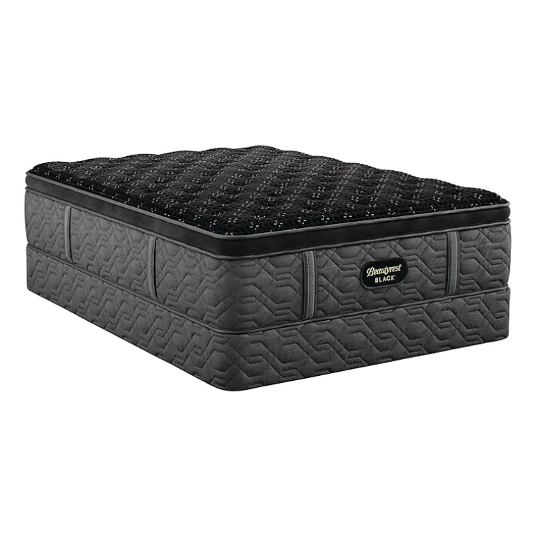 Beautyrest Black Series Three 16.75" Plush Pillow Top - Mattress + Box Spring