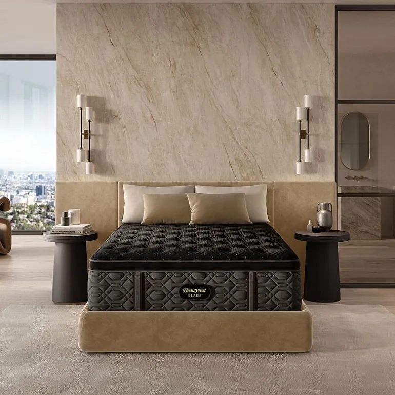 Beautyrest Black Series Three 16.75" Plush Pillow Top - Mattress + Box Spring