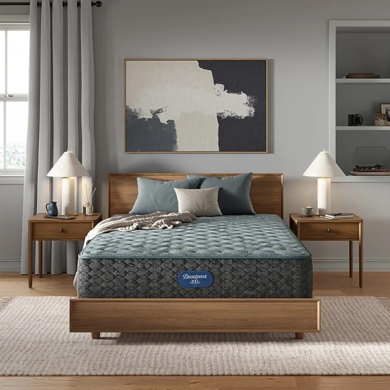 Beautyrest Level One 13" Firm Tight top - Mattress + Box Spring