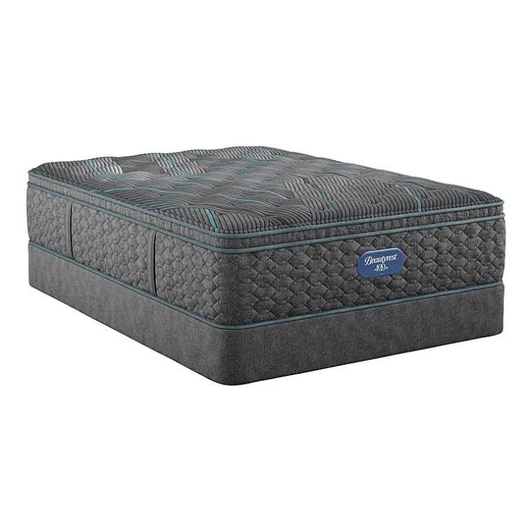 Beautyrest Level Two 14.75" Plush Pillow top - Mattress + Box Spring