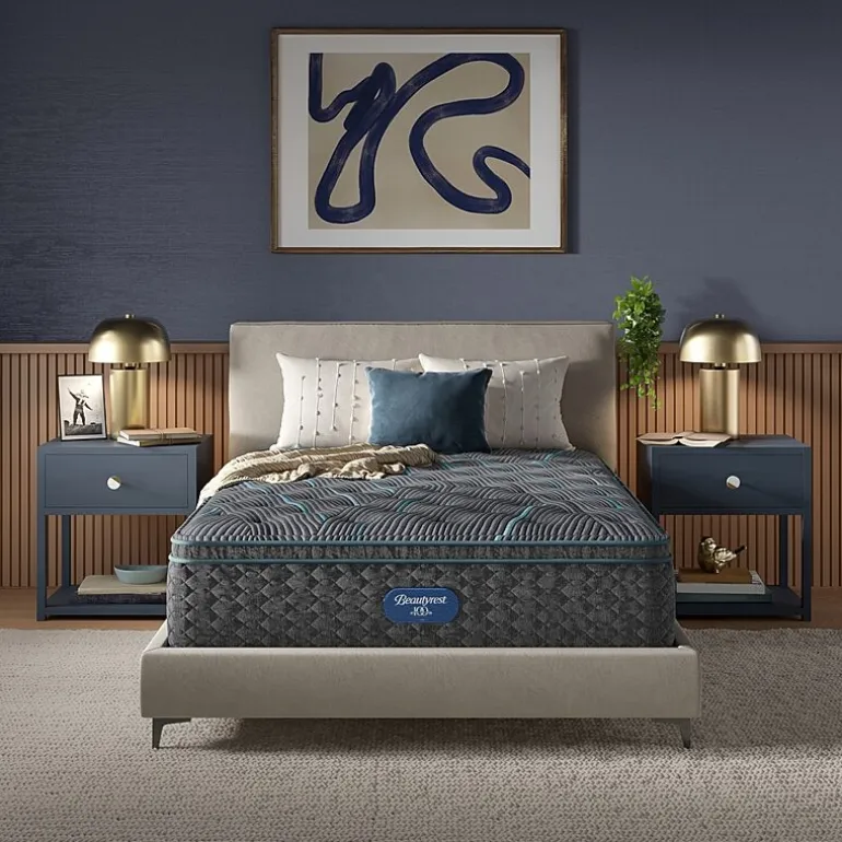 Beautyrest Level Two 14.75" Plush Pillow top - Mattress + Box Spring