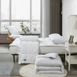 Beautyrest TENCEL™ Lyocell & Cotton Blend Breathable Premium White Down Comforter