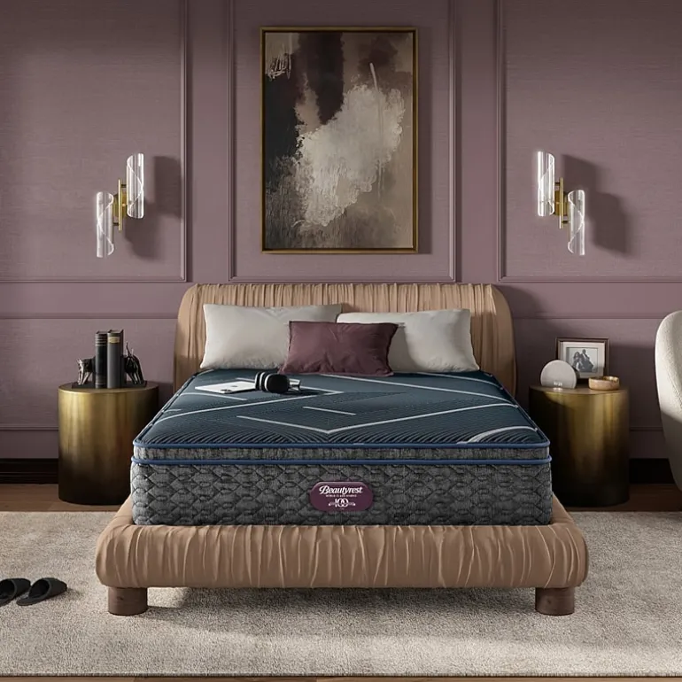 Beautyrest World Class Level Four 14" Medium Pillow top - Mattress + Box Spring