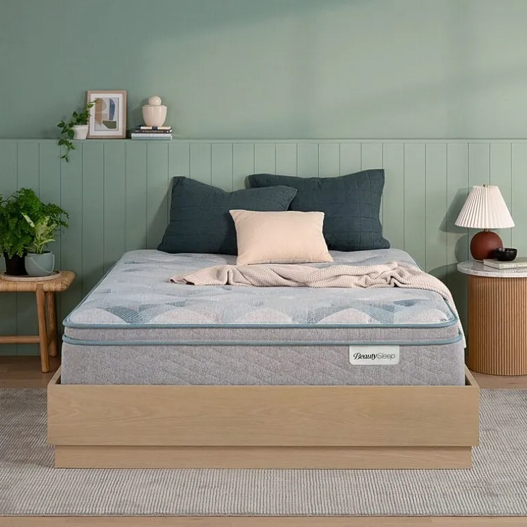 BeautySleep Dream Weaver 14.25" Medium Pillow Top - Mattress + Box Spring