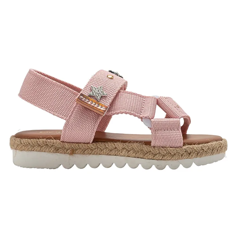 bebe Girl's Sport Fashion Sandals - Comfortable Shoes with Playful Charms (Little Kid/Big Kid)