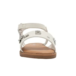 bebe Toddler Girl's’ Fashion Sandals - Dressy Shoes with Decorative Metal Charm