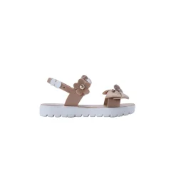 bebe Toddler Girl's Sandals with Back Strap and Bow Detail