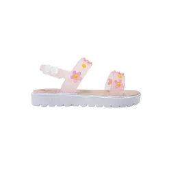 bebe Toddler Girl's Sandals with Back Strap and Daisy Detail