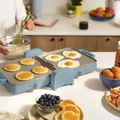 bella Fold & Store Dual Temp Griddle, Fits-anywhere™ kitchenware