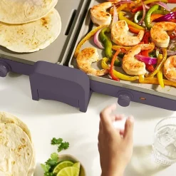 bella Fold & Store Dual Temp Griddle, Fits-anywhere™ kitchenware