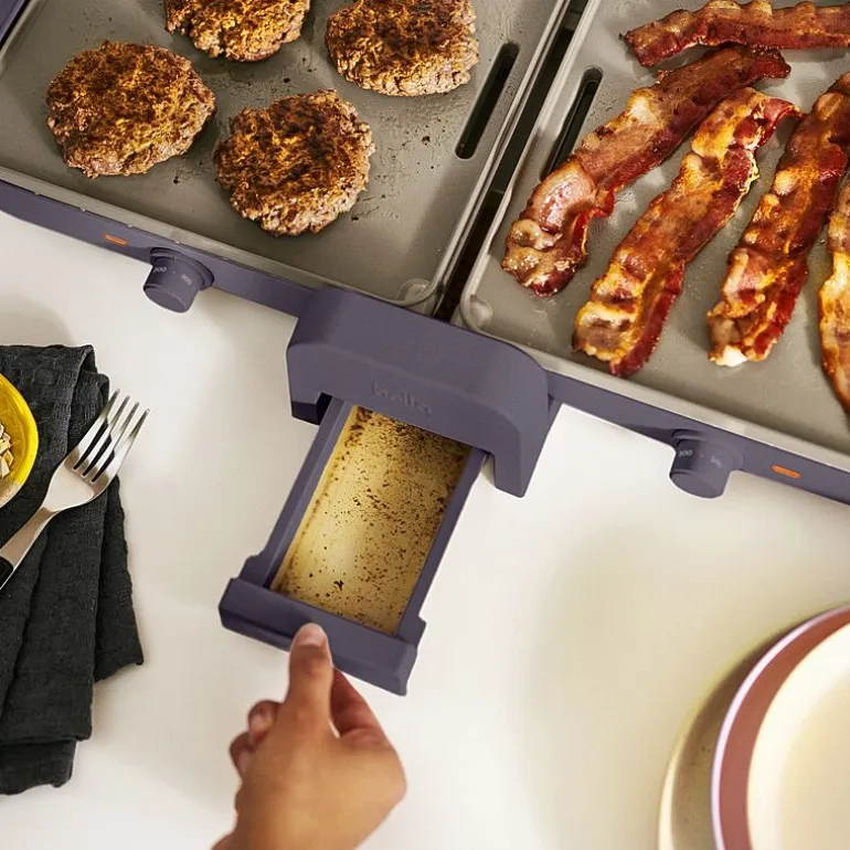 bella Fold & Store Dual Temp Griddle, Fits-anywhere™ kitchenware