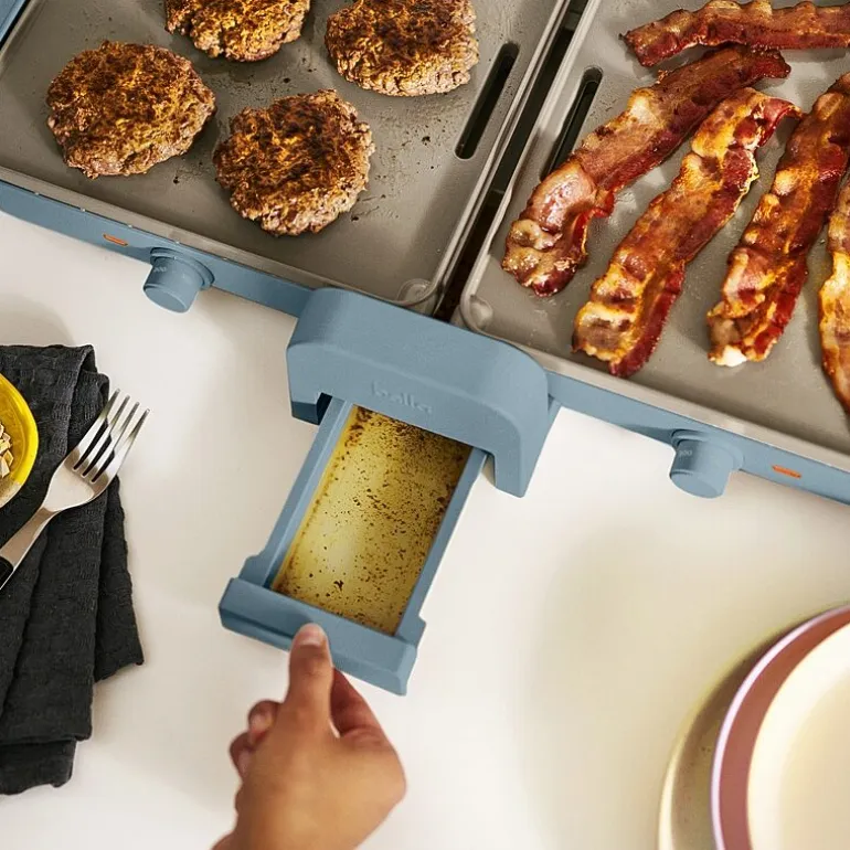 bella Fold & Store Dual Temp Griddle, Fits-anywhere™ kitchenware