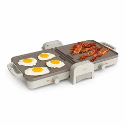 bella Fold & Store Dual Temp Griddle, Fits-anywhere™ kitchenware