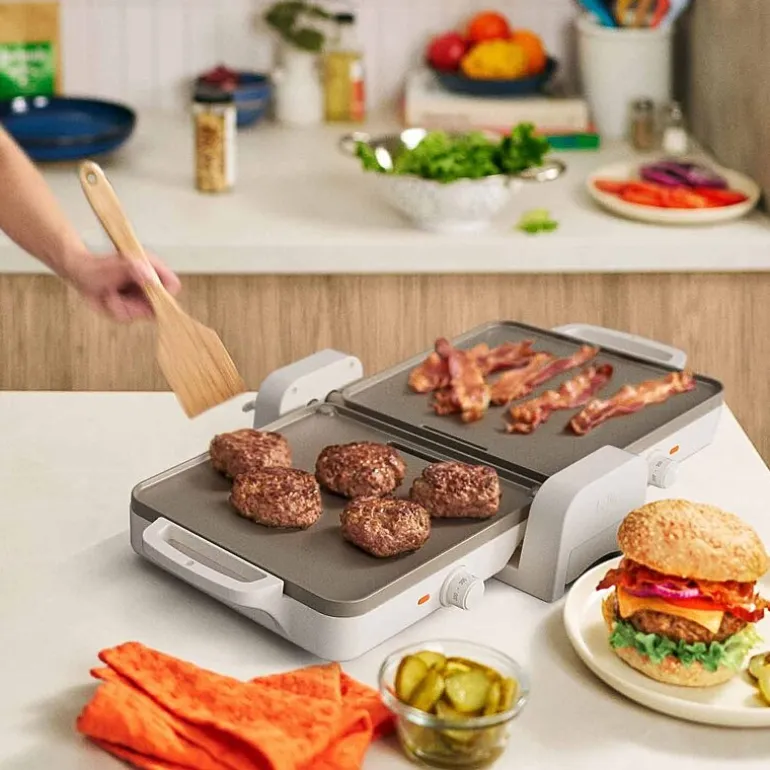 bella Fold & Store Dual Temp Griddle, Fits-anywhere™ kitchenware