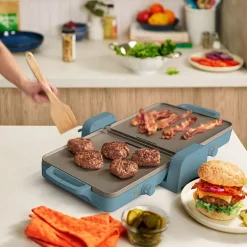 bella Fold & Store Dual Temp Griddle, Fits-anywhere™ kitchenware